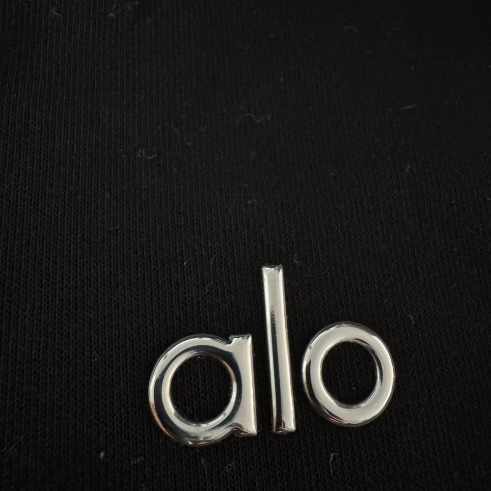 ALO Yoga “Accolade” black Hoodie - unisex Size S - Picture 3 of 10